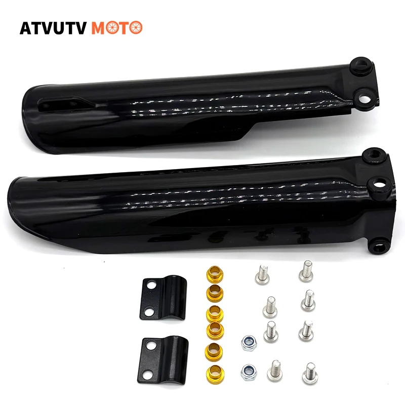 245mm 270mm 290mm Motorcycle Front Fork Protector Covers Fork Guards For CRF50 CRF70 KLX110 BSE KAYO 110cc-250cc Dirt Pit Bike