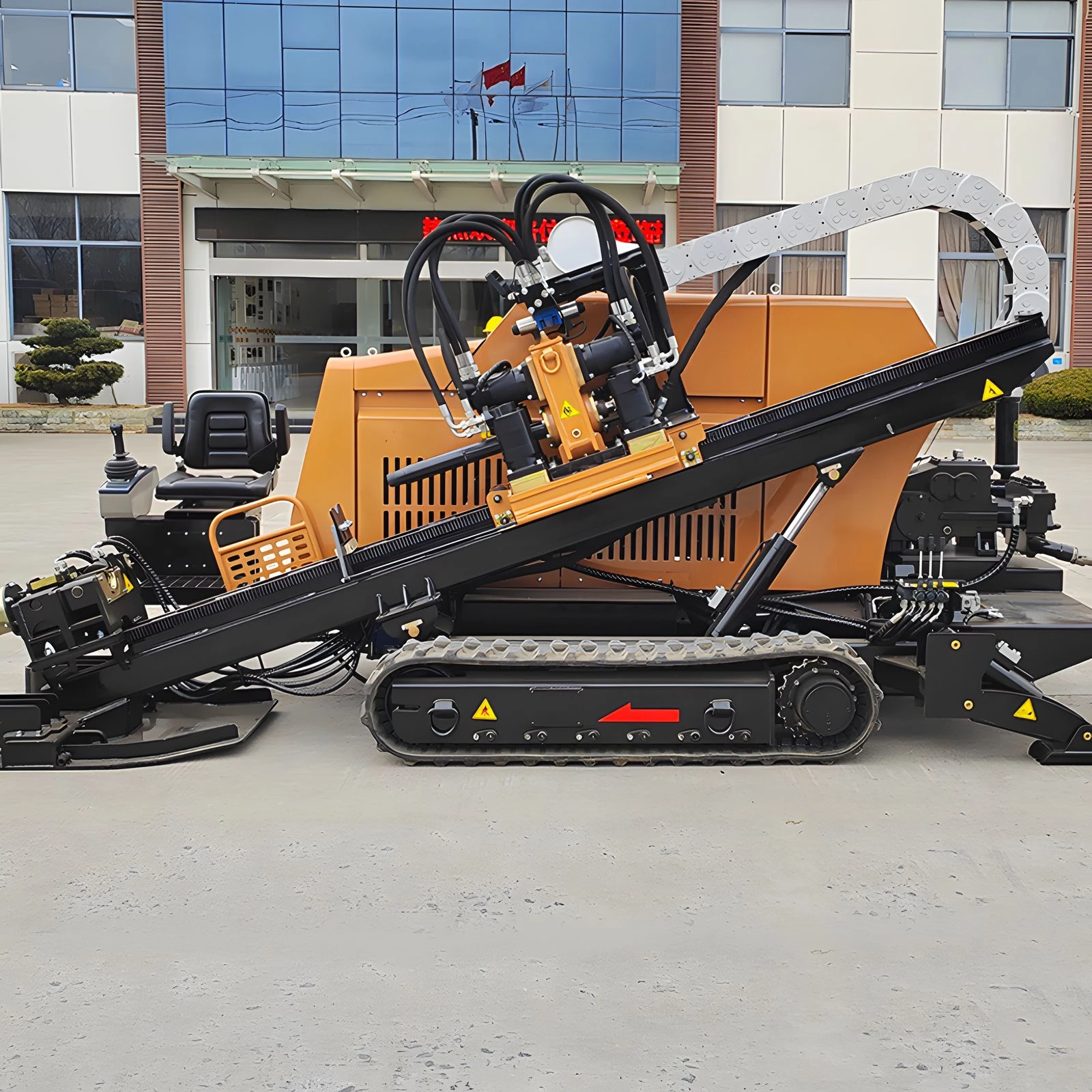 Neues Modell Mini Horizontal Directional Drilling 230kn Max Thrust-Pull Force Horizontal Directional Drilling