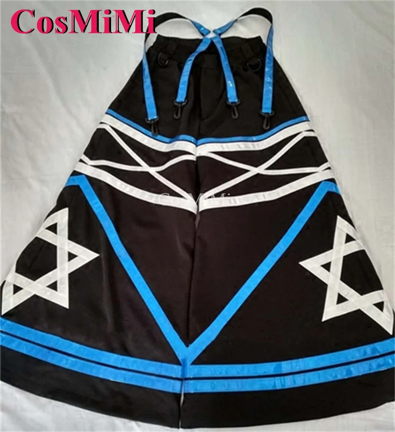 CosMiMi وسيم ترقية أنماط السداسية شبح الرقص السراويل ملبورن خلط السراويل جرس قيعان تأثير عاكس بنطلون