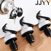 Automatic Flip Oil Bottle Stopper Olive Oil Sprayer Leak-proof Food Grade Rubber Nozzle Liquor Dispenser Wine Pourer Kitchen