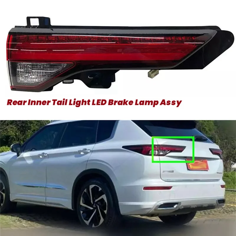 

Dependable-Car Rear Inner Tail Light LED Brake Lamp Assy For Mitsubishi Outlander PHEV 2022-2024 Stop Turn Signal Lamp