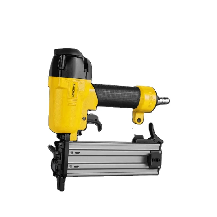 CROWNMAN Air Stapler F50 10-50mm 18 GA Nail Air Stapler Nailer Staple Nail Gun Kit Carpenter Working Tools Brad Nail Stapler
