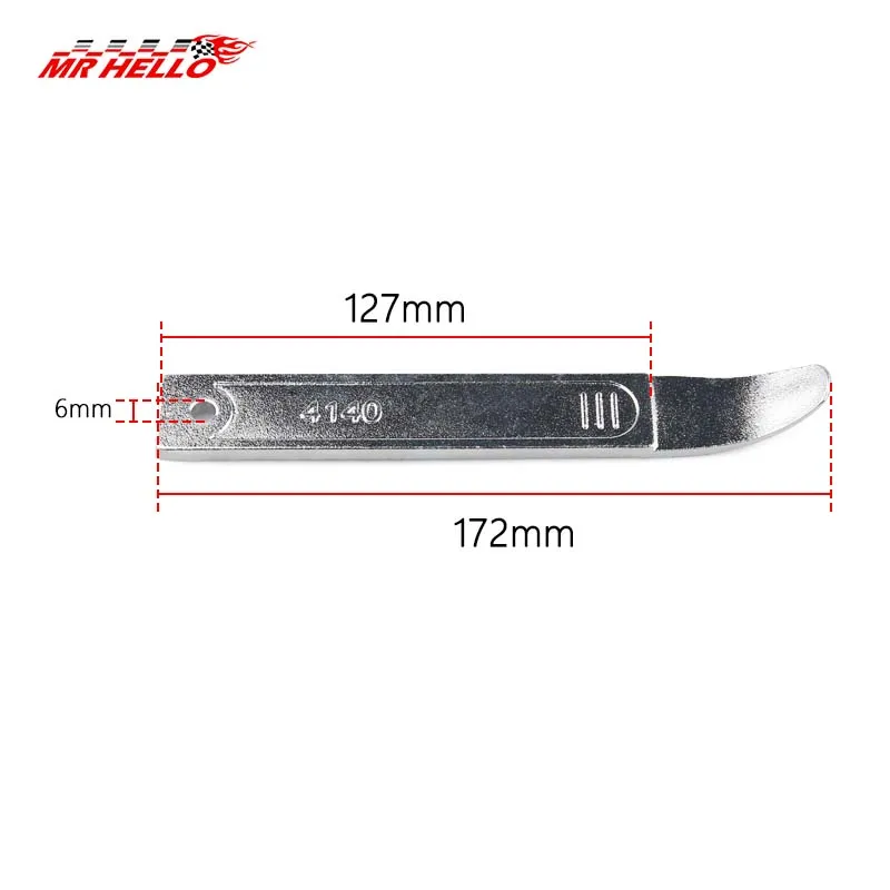 Pry Tool Automotive Panel Removal Tool Lightweight Bent Tip Prevent Breakage 4140 Steel Prevent Slipping for Center Consoles