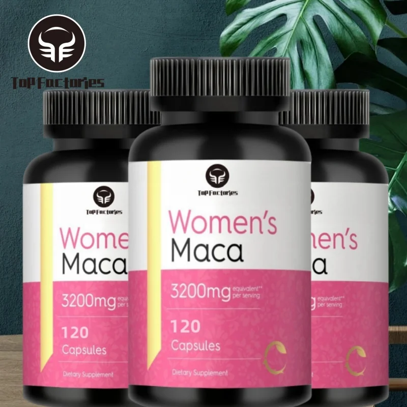 

Top Factories Carlyle Women's Maca Root Capsules 3200mg 150 Capsules GlutenFree Nongmo Supplements