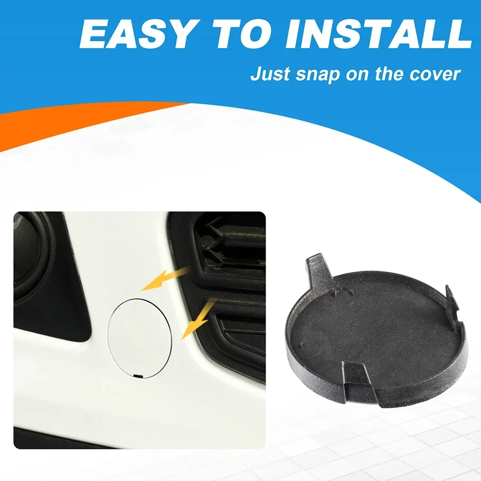 For Ford Ecosport 2013 2014 2015 2016 2017 Auto Part Front Bumper Towing Hook Eye Cover Lid Tow Hook Trailer Cap Hood Garnish