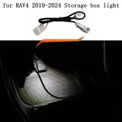 For Toyota RAV4 XA50 2019 2020 2021 2022 2023 2024 Central Control Storage Atmosphere Light Storage Box Light Accessories