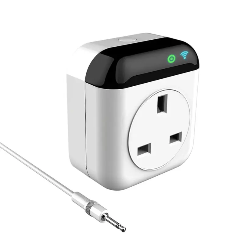 

ABIJ-Smart Plug Programmable Thermostat Wifi Temperature Controller APP/Voice Control Heating/Cooling Mode Support