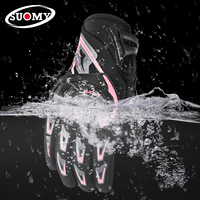 S-XXL SUOMY Winter Motorcycle Gloves Waterproof Guantes Moto Men Lady Bike Motorbike Riding Gloves Touch Screen Motocross Gloves