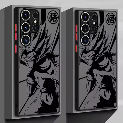 Dragons Balls Gotenks Phone Case for Samsung Galaxy S9 Plus S23 S22 Plus S24 Ultra S10+ S21 S21 5G S25 Ultra S20 FE Soft shell