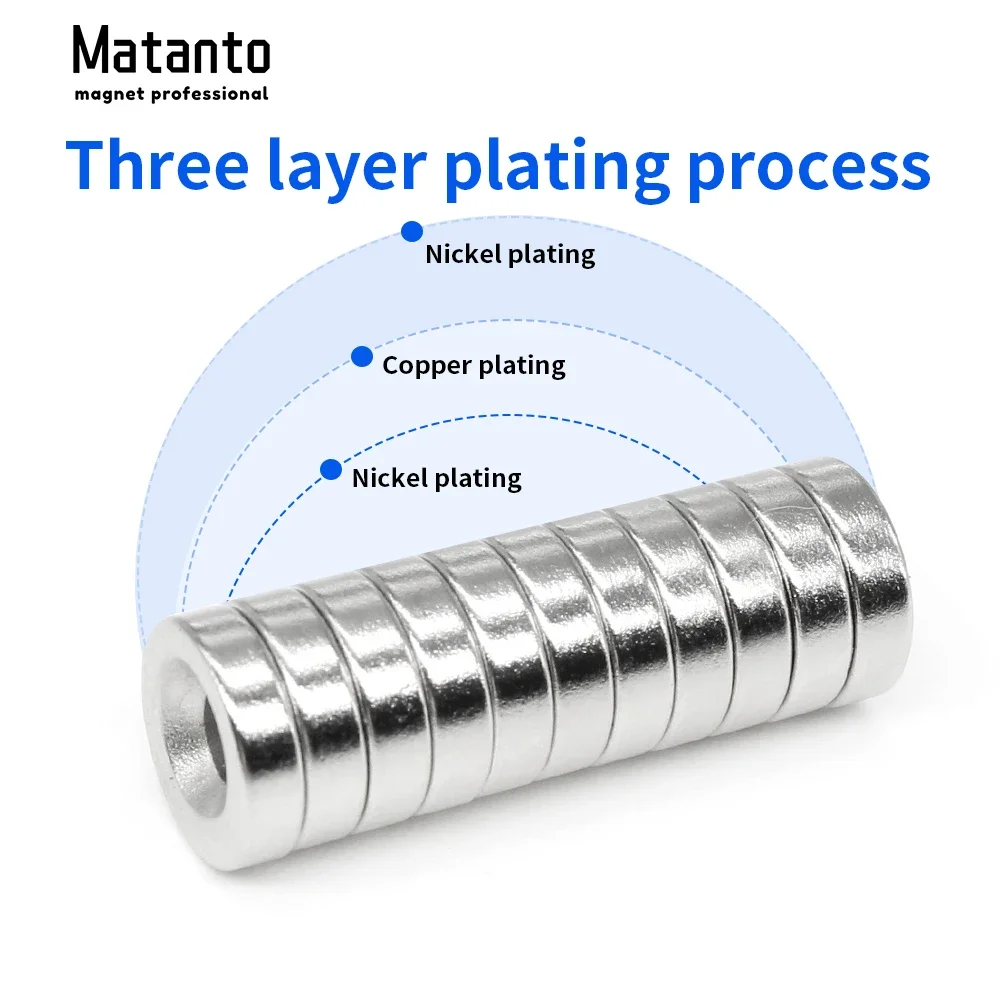 10/20/50/100/150/200/300PCS 10x3-3 Round Countersunk Neodymium Magnet 10x3 Hole 3mm N35 Powerful Strong Magnets 10*3-3 mm 10*3