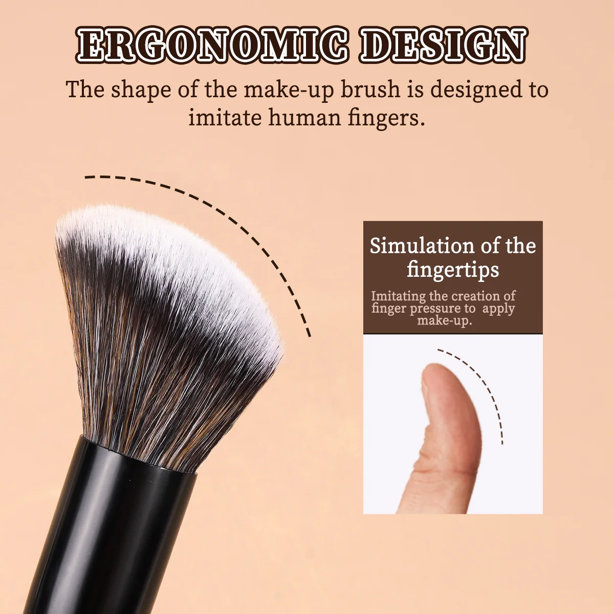 MAANGE 15 pièces ensemble de pinceaux de maquillage poudre douce Dense Blush fard à paupières brosse mélange cosmétiques féminins outil de beauté pour cadeau débutant