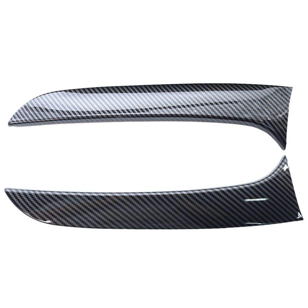 

1 Pair Vertical Rear Side Window Canard Spoiler Air Splitter for -BMW 1 Series F20 F21 2012 2013-2019 Carbon Fiber