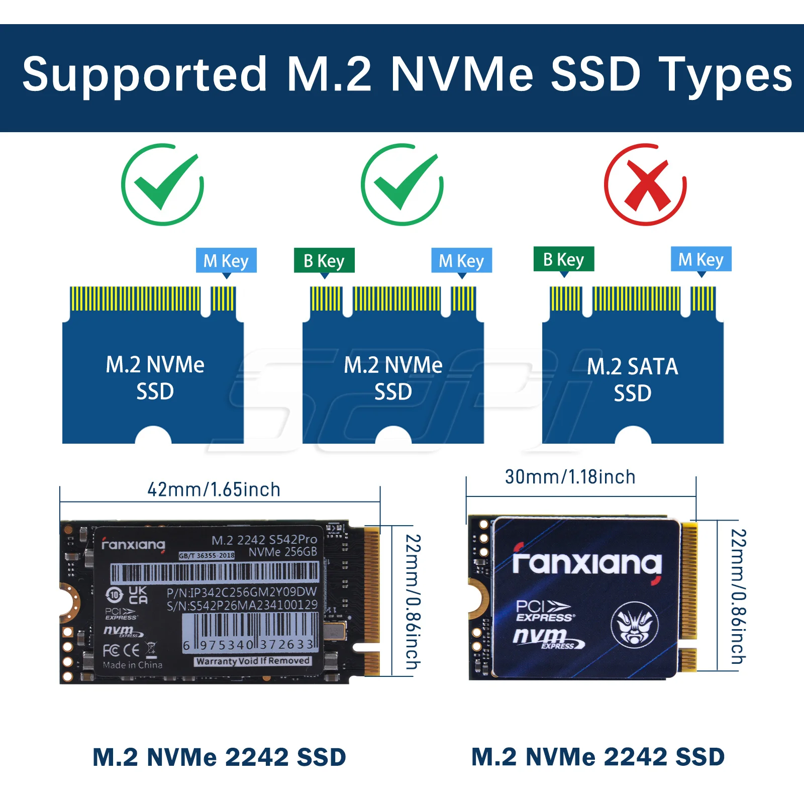 Płytka adaptera 52Pi N10 Tiny NVMe SSD dla Raspberry Pi 5