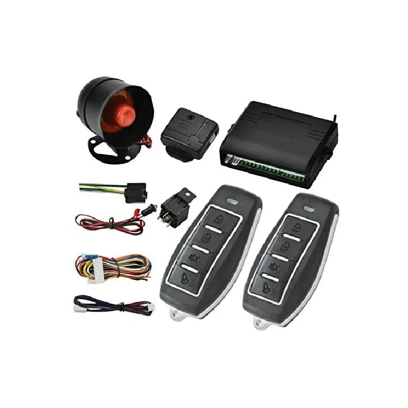 

Car Auto Central Locking with Remote Control Burglar Alarm Protection Security System Door Lock Vehicle Keyless Entry System