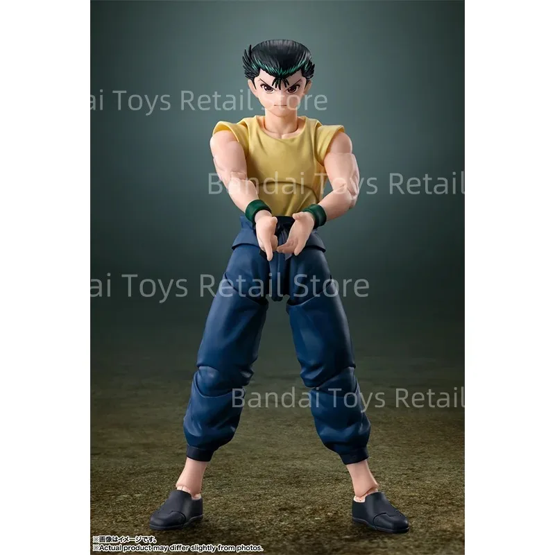 ألعاب مجسمة أصلية 100% من بانداي S.H.Figuarts SHF Yusuke Urameshi متوفرة في المخزون