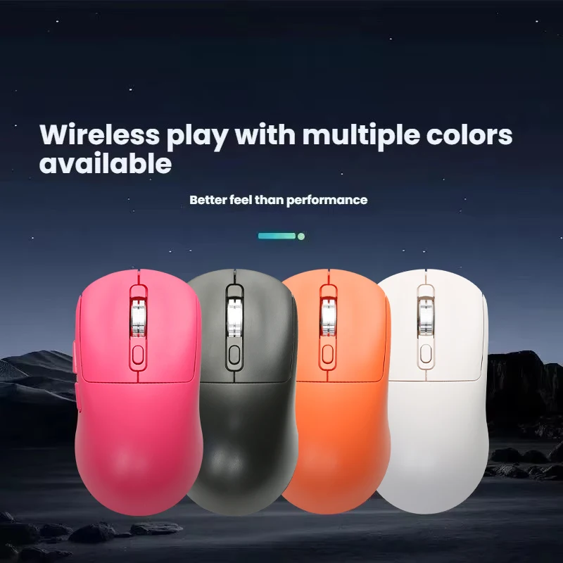 Nuevo Ratón Inalámbrico Compatible con Bluetooth 2026, Ligero, 6 Velocidades, 4800DPI, Latencia Ultrabaja, Sensor para Juegos Electrónicos