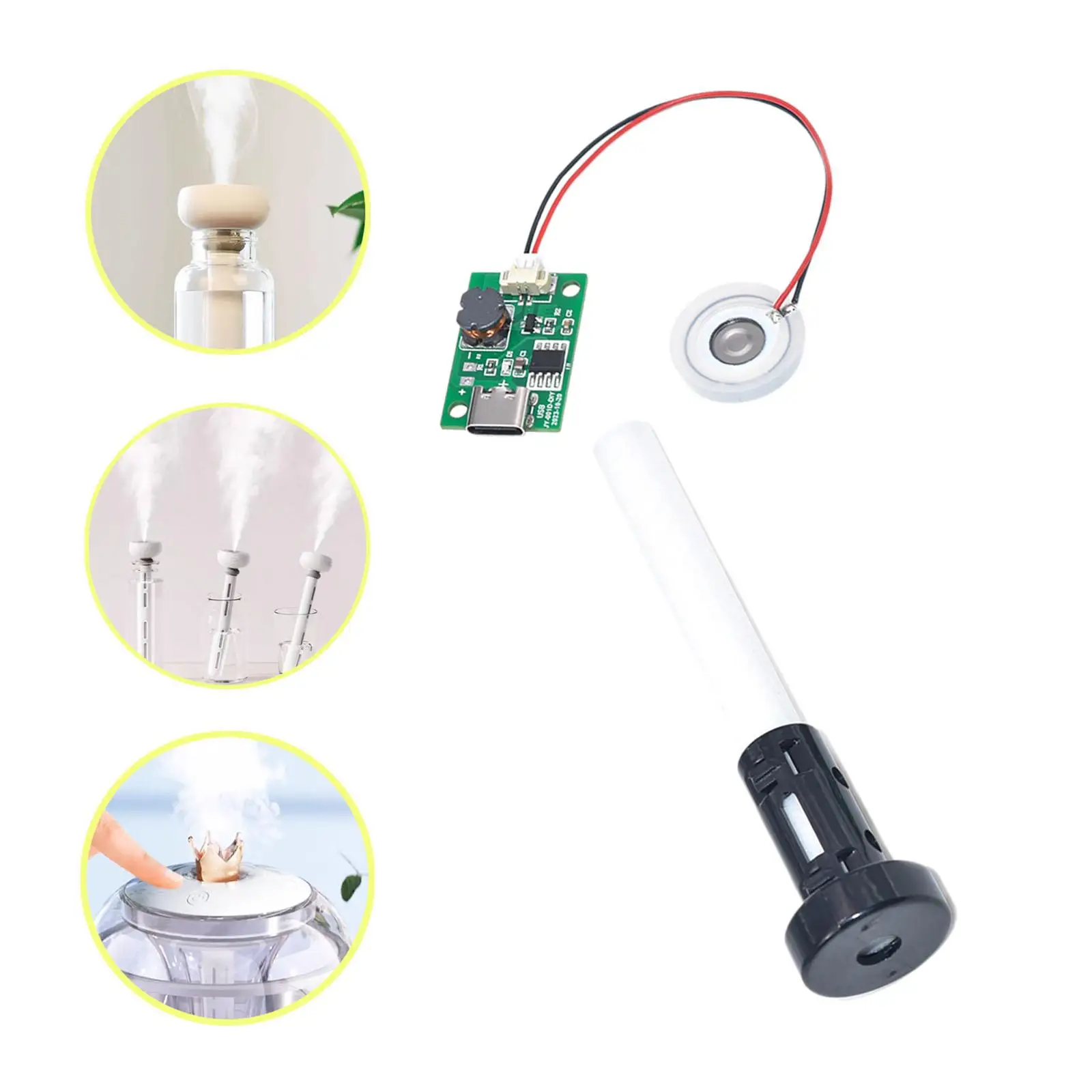 Circuit Board Atomization Disc Mist Atomizer Spray DIY Kits Accessory Easy Installation Film Humidifier Control Board 1 Set