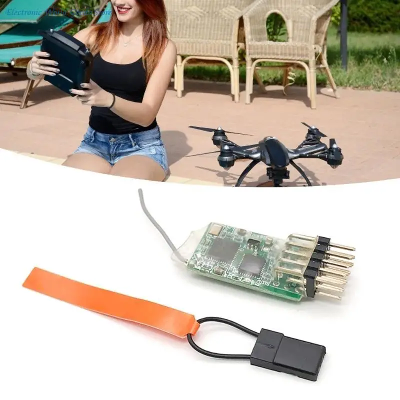 A3PD 4100E 4Ch DSM2 Receiver 2.4GHz High Frequency Transmission 4 Channel Receiver 2.4GHz Frequency For Drones Accessories
