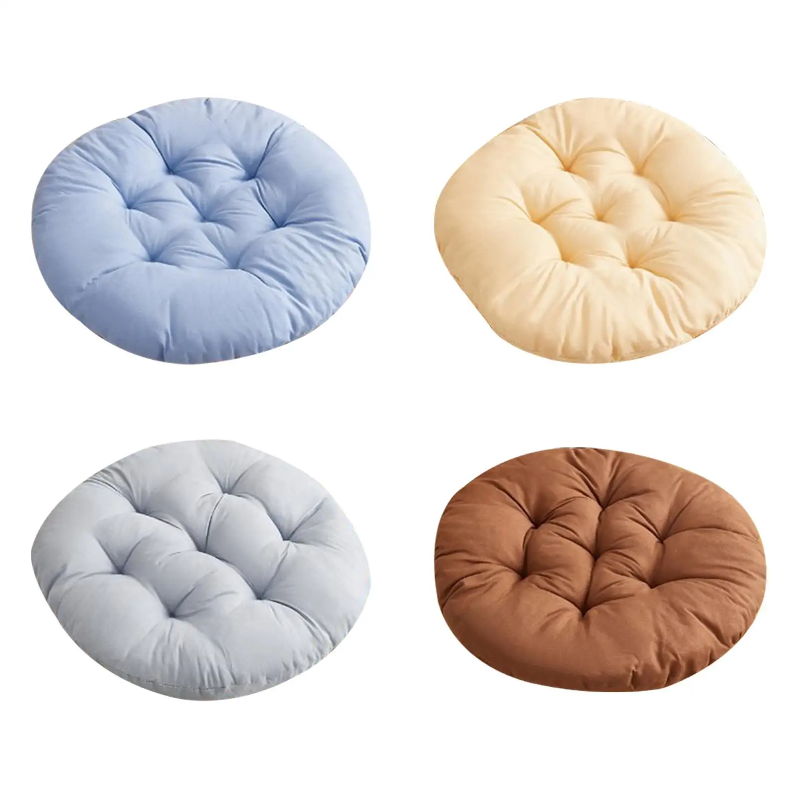 Chair Pad Padded Seat Cushion Round Accessory Washable Soft Versatile Garden Chair Mat Chair Cushion for Rocking Chair Seats