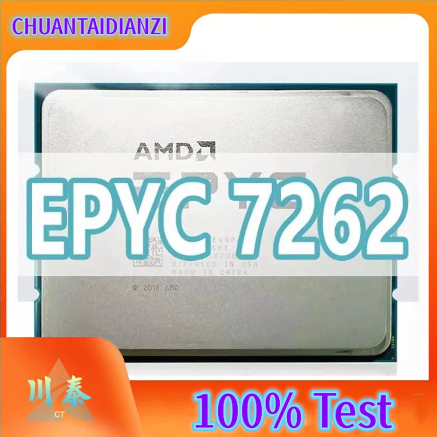 

EPYC 7262 CPU 8Cores 16Threads 3.20GHz 128MB 155W DDR4 Socket SP3 FOR H11SSL i h12ssl-i H11DSI motherboard 7262 processor