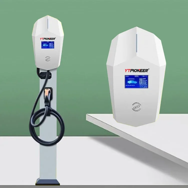 

Factory Wholesale Type 2 Electric Car Smart Vehicle 7kw 11kw 22kw EV Charger Floor Standing E V Charging Stations