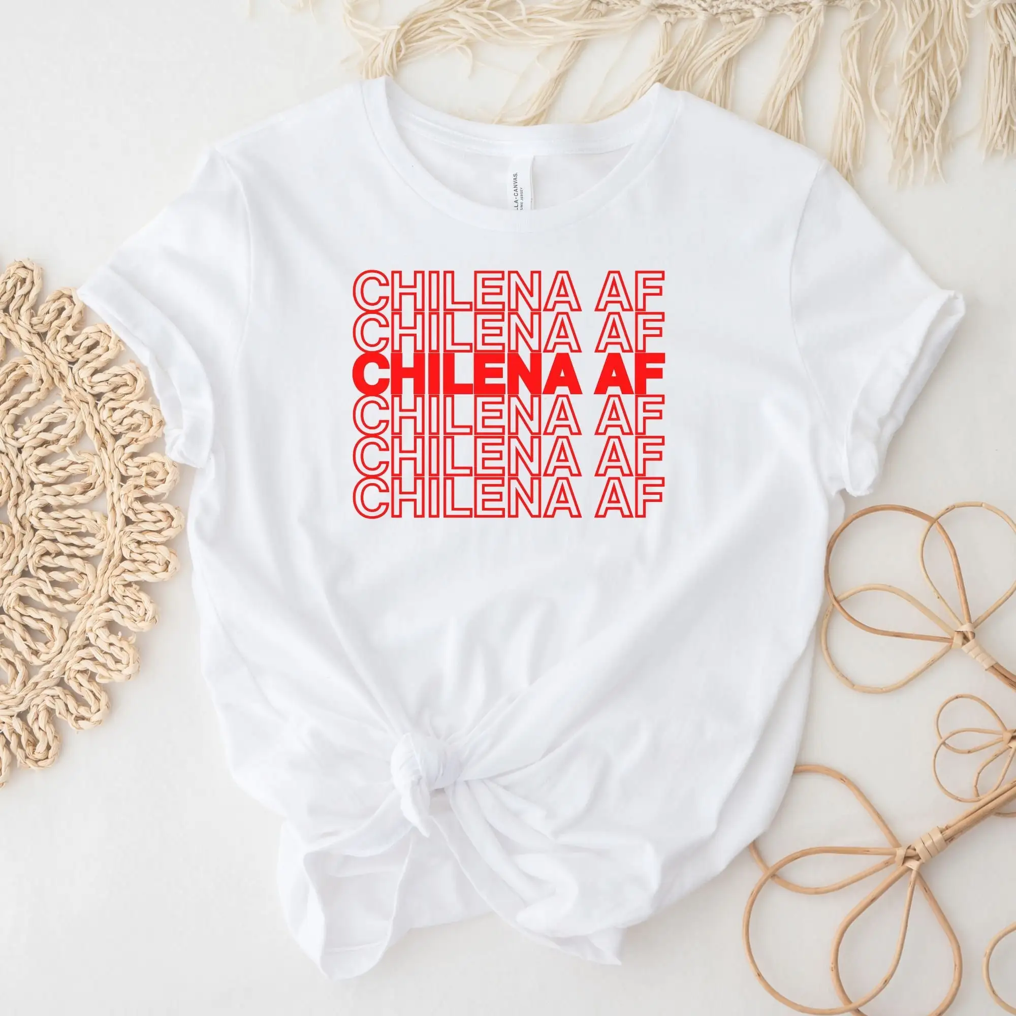 Chilena AF T Shirt Chilean Woman Latina FeminisT Chile Spanish