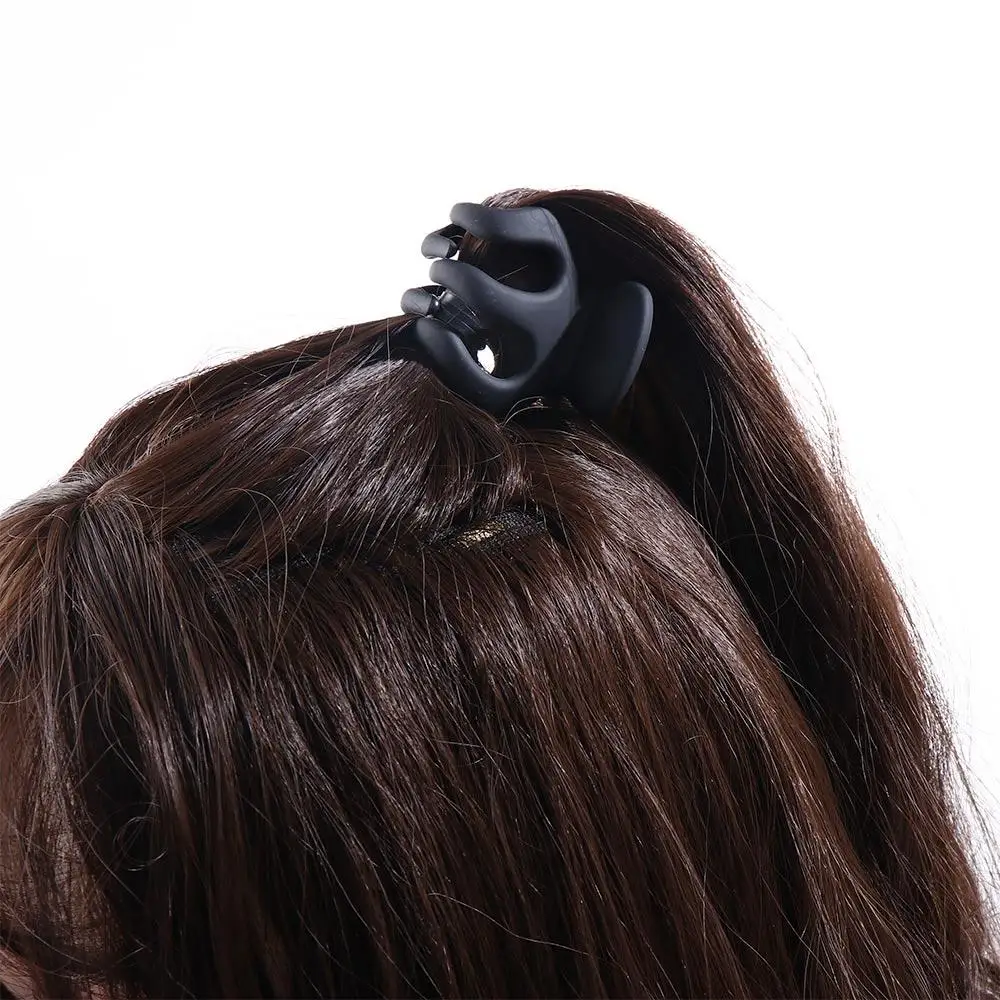 

Girl Headwear MIni Hairpin Black Wome Hair Claw Small Hair Claw Korean Style Hair Clip High Ponytail Fixed Clip Girls Hairpin