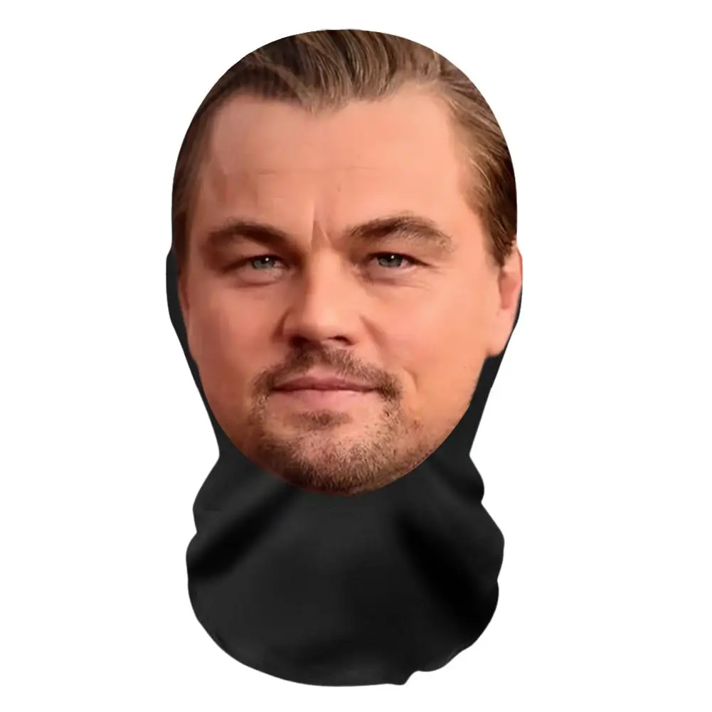 John Pork Smiling Interessante 3D-gedruckte nahtlose Maske, Kopfbedeckung, Party-Cosplay-Requisiten, UV-Schutzschild, Ronaldo-Muster, Geschenk