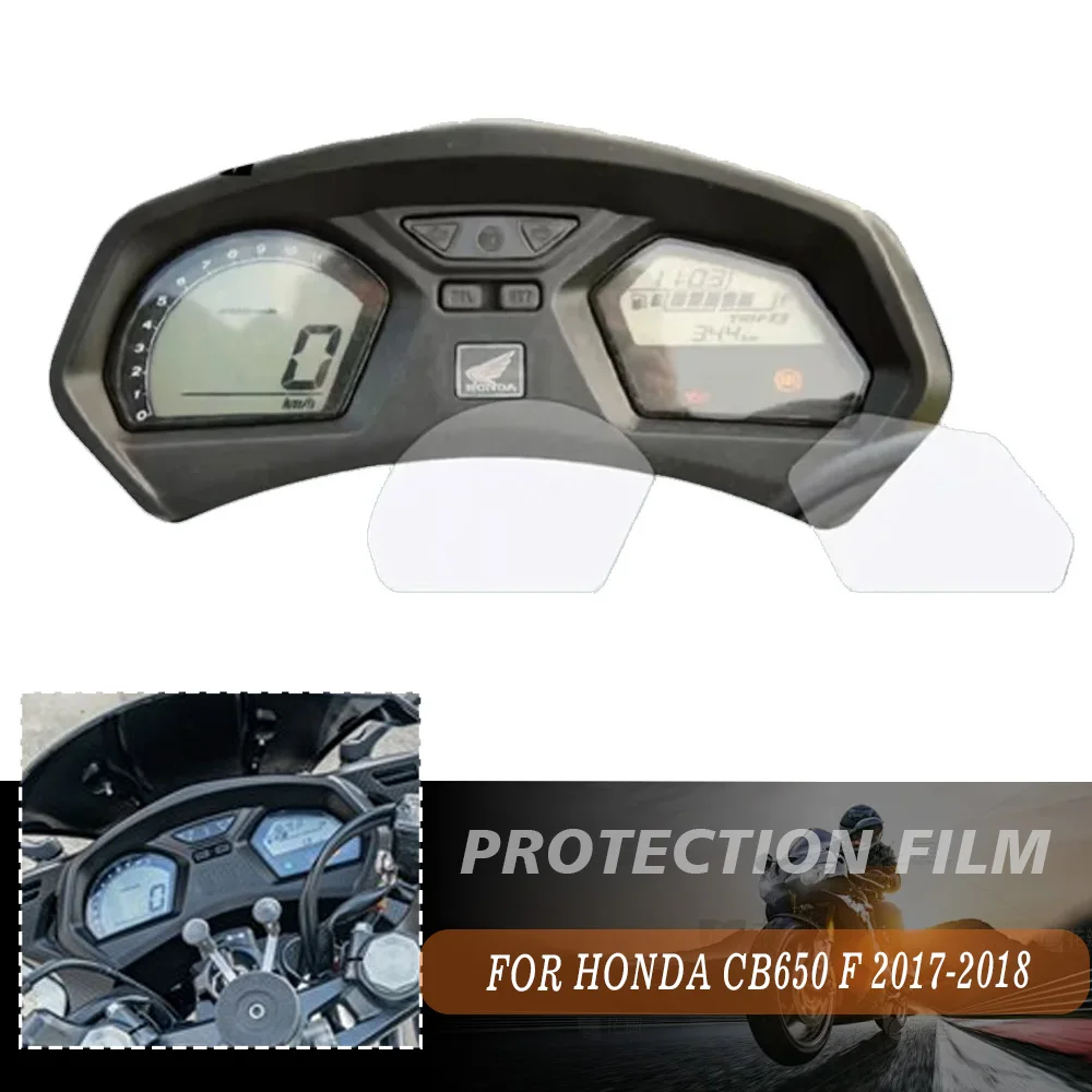 

Motorcycle Cluster Scratch Speedometer Protective Film Dashboard Screen Protector For Honda CBR650F CB650F CBR CB 650F 2017-2018