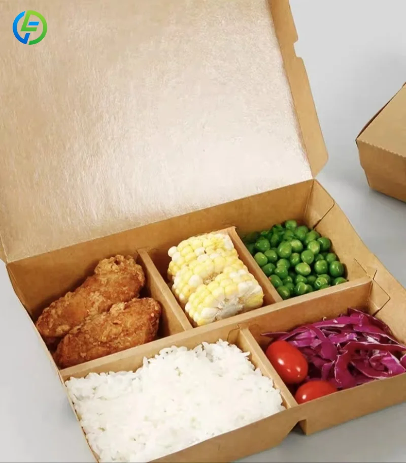 Customized More Easy to Change Mould Than Other Supplier Automatic Paper Multi Grid Lunch Box Making Machine
