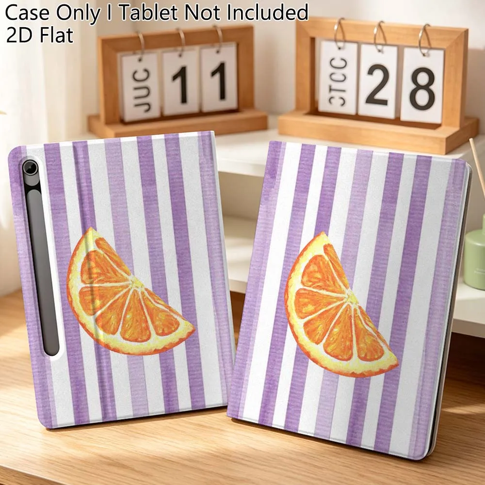 

Art Lemon Vertical Popular For Samsung Galaxy Tab S10 S9 S8 S7 FE Lite Soft Flexible Support Tablet Case Gift