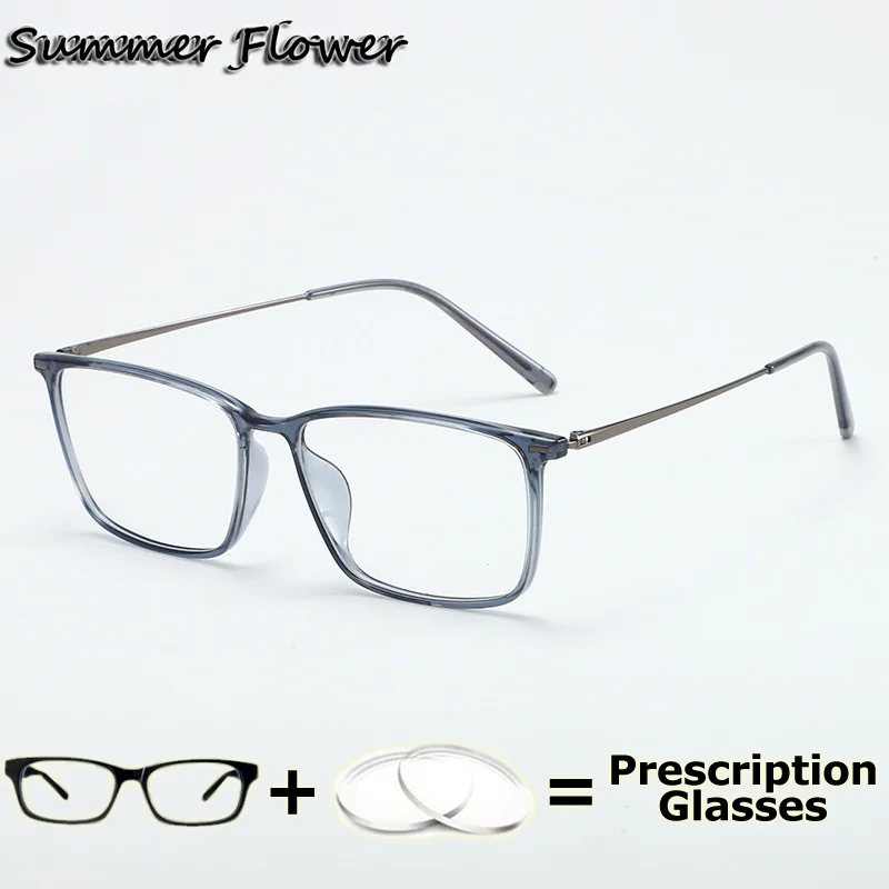 

Men Prescription Glasses Ultem Light Flexible Durable Frame Women Myopia Recipe Photochromic Multifocal Progressive Glasses