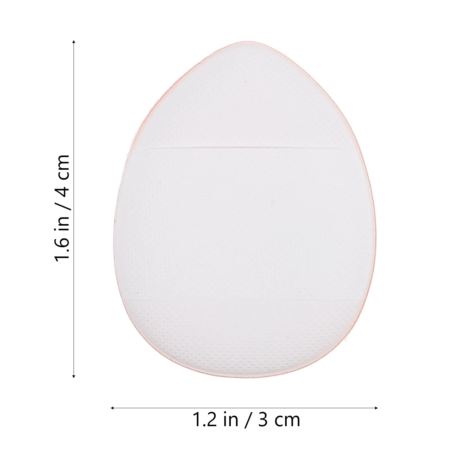 20 stuks mini make-up bladerdeeg poederdons zachte huidvriendelijke compacte make-up spons voor gezicht concealer T-zone gladde toepassing schoonheid