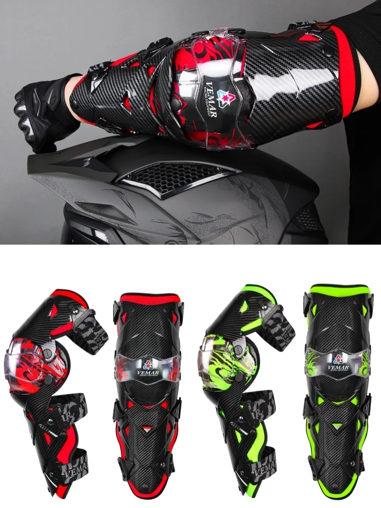 VEMAR Racing Elbow Pads Motocross Off-Road Anti-Slip Protector Armor Riding Gear for Men Women Elbow Pads