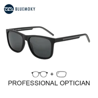 BLUEMOKY nuevas gafas de sol polarizadas populares graduadas para hombres y mujeres protección UV400 TR-90 gafas de sol cuadradas progresivas