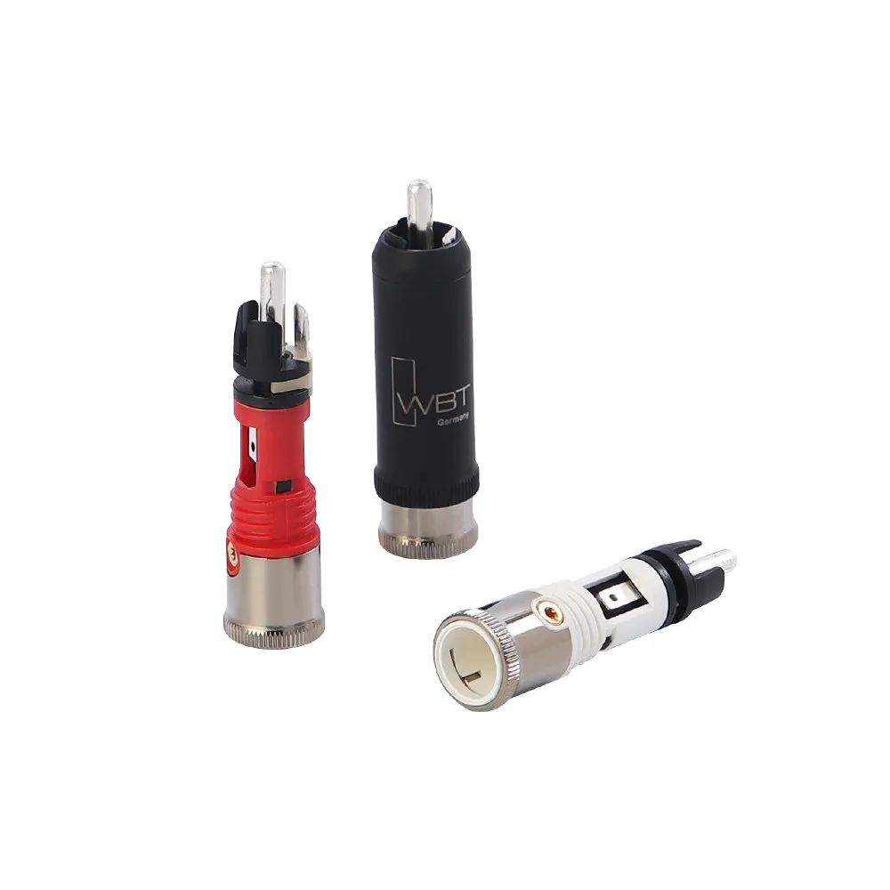 German imported WBT-0114AG high-end RCA signal line plug NEXTGEN series pure silver version
