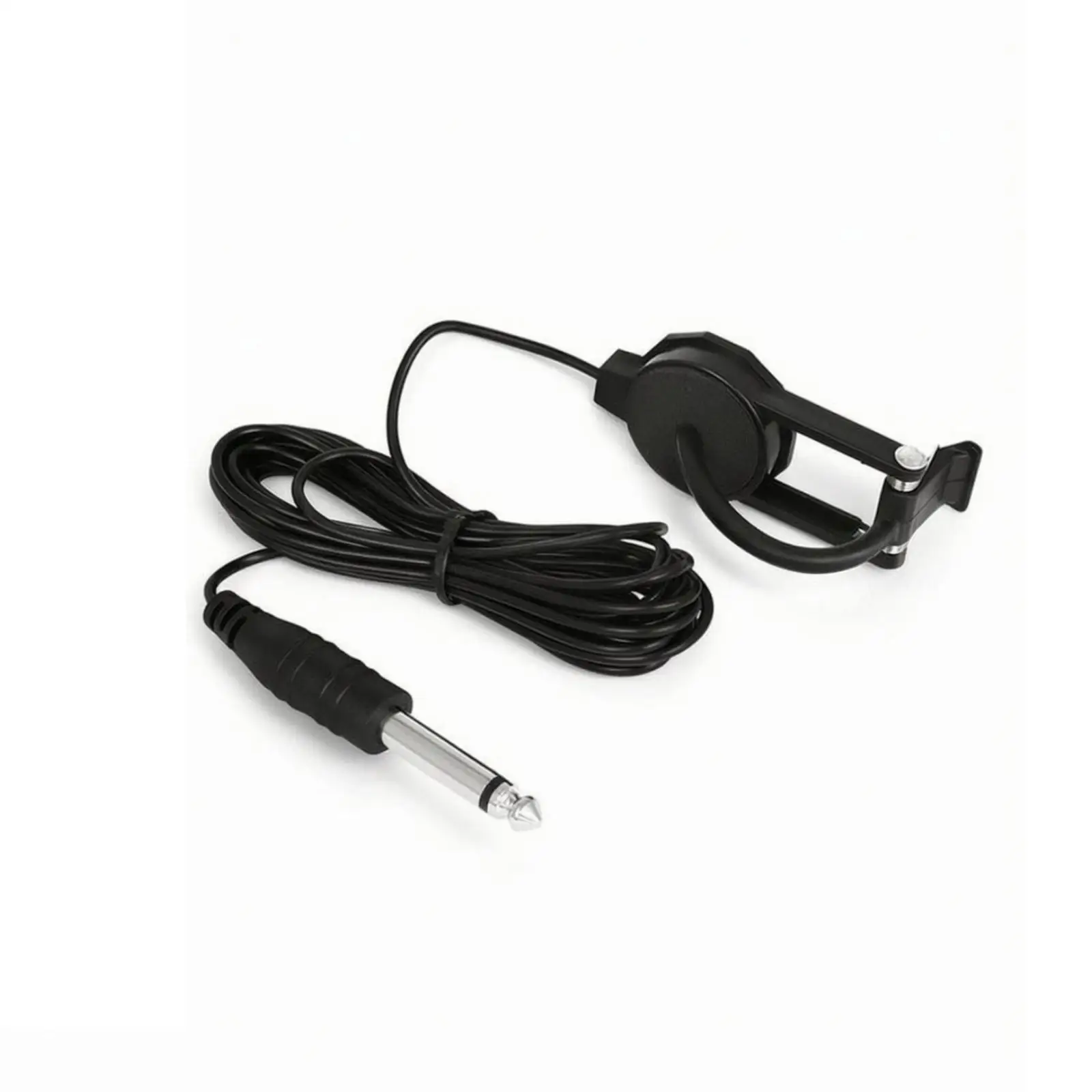 Violin Pickup Attach-on Violin Pickup with Cable Instrument Accessory Black Lightweight for Violinists, Stage, Rehearsal