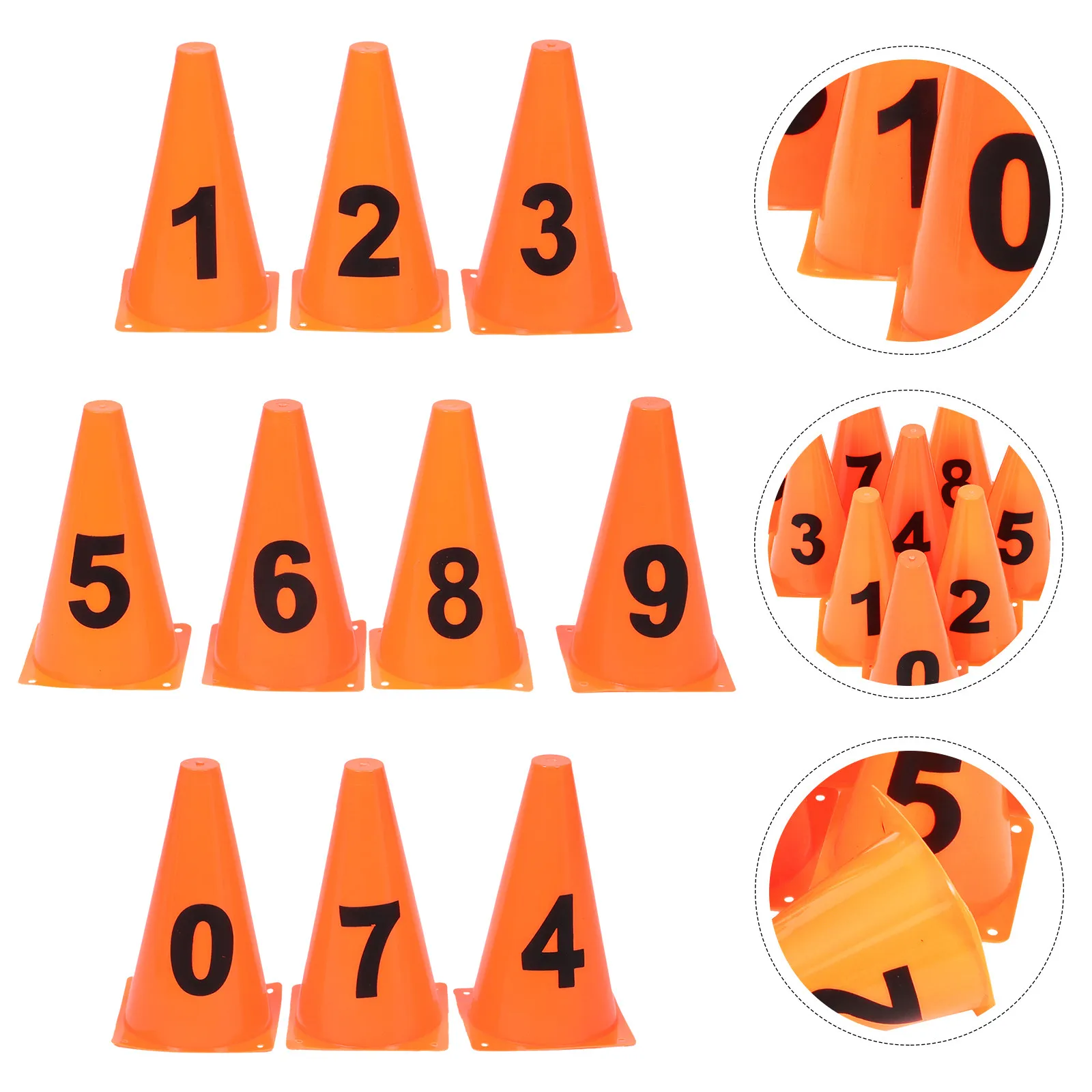 

Набор тренировочных конусов для футбола, складные портативные конусы для развития ловкости и навыков, для детских спортивных игр на открытом воздухе