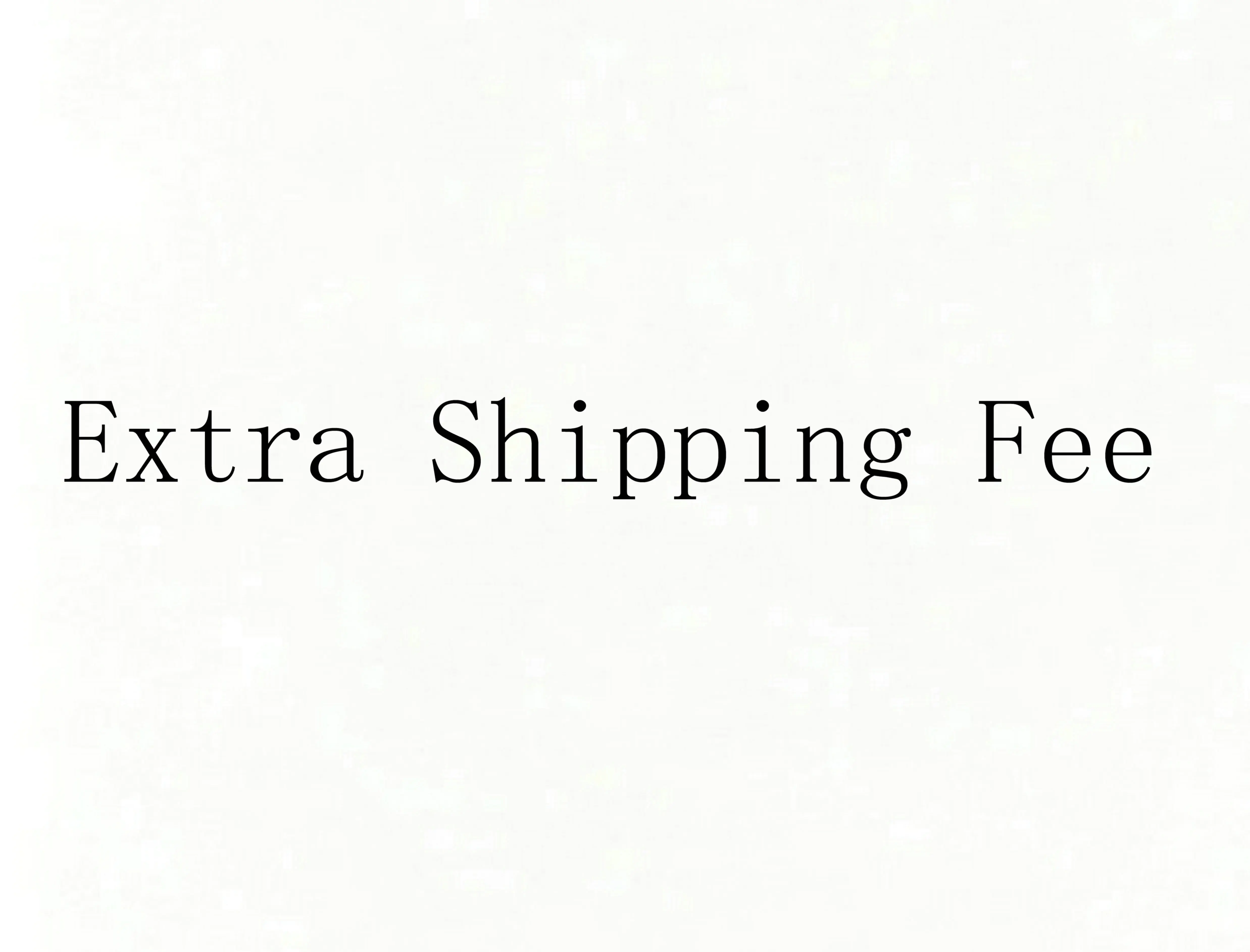 Extra Shipping Fee / Price Difference Link, Only for extra payment, no physical item shipped