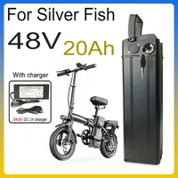 13s6p 48V 20AH For Silver Fish  Lithium Battery 350W 500W 750W 1000W Li-ion Battery Pack With charger