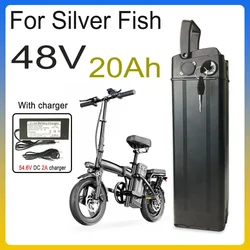 13s6p 48V 20AH For Silver Fish  Lithium Battery 350W 500W 750W 1000W Li-ion Battery Pack With charger