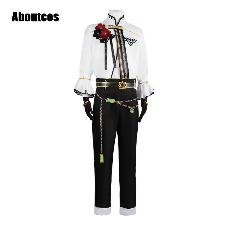 Aboutcos Mystic Fragrance Knights Sena Izumi Cosplay Anime Ensemble Stars 2 Costume Narukami Arashi uniformi set accessori