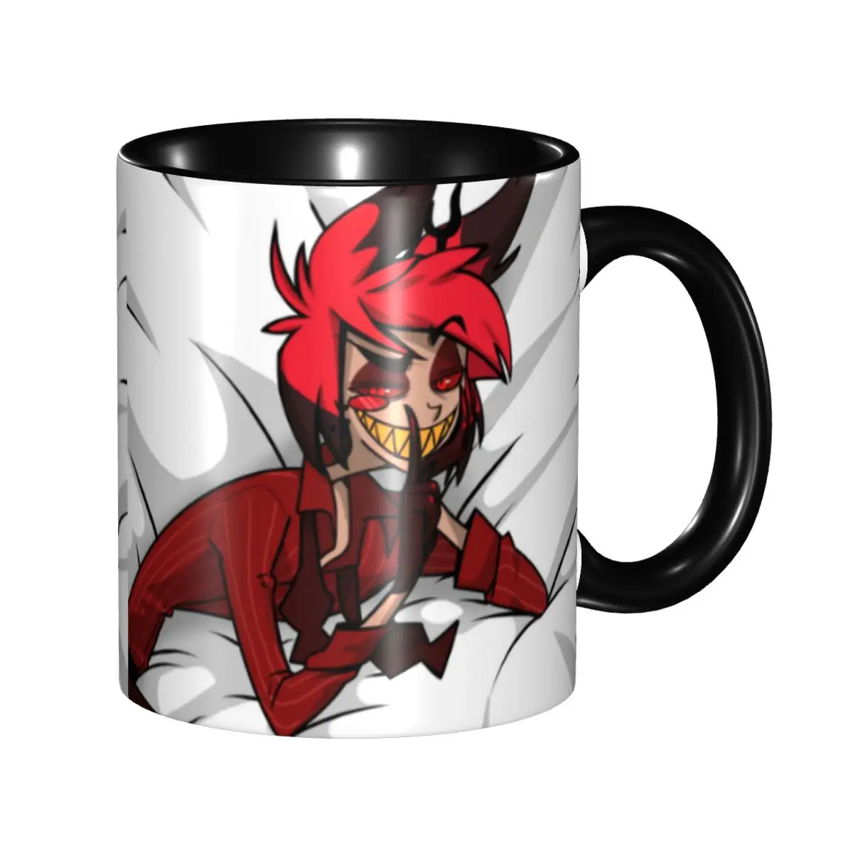 

Helluva Animated Web Movie Coffee Mugs DIY Personalized Alastor Buddy Ceramic Mug Creative Gift