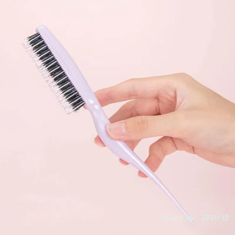 Fashion Hairdresser Detangling Comb Pointed Tail Pin Anti-static Hair Dye Style Tail Brush Hair Styling Beauty Tools