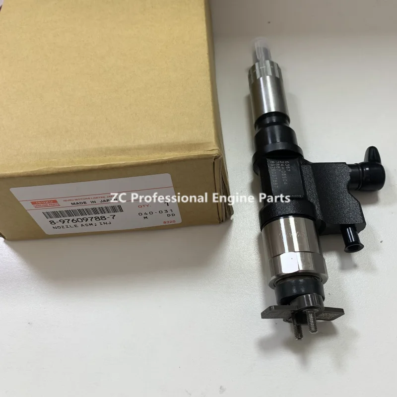 8-97609788-7 8976097887 095000-6367 Remanufactured engine fuel injection system injector assembly for Isuzu 4HK1 700P