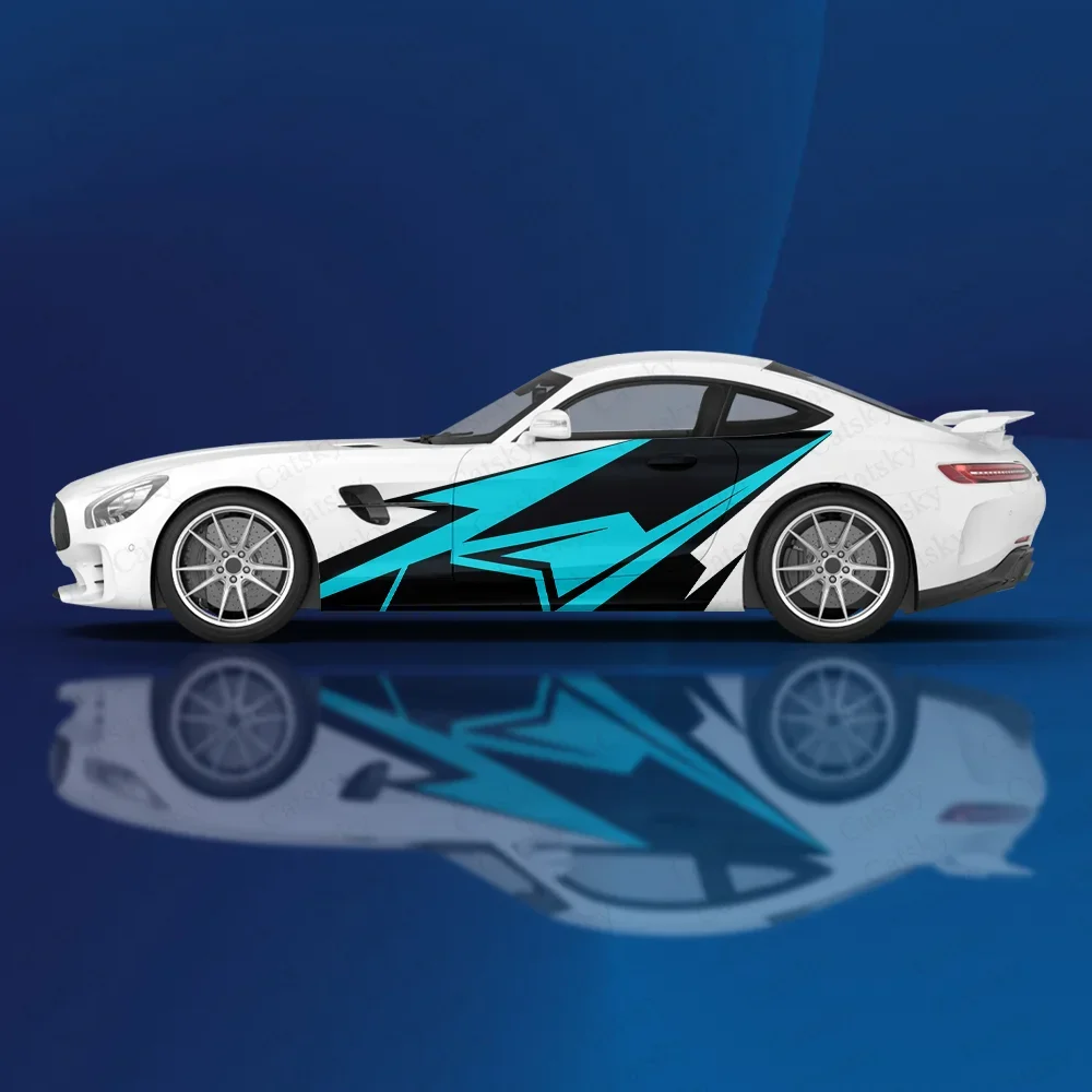

Custom Irregular Geometry Car Sticker Decal Hood Door Body Vinyl Sticker Graphic Wrap New Car Sticker Decoration Accessories