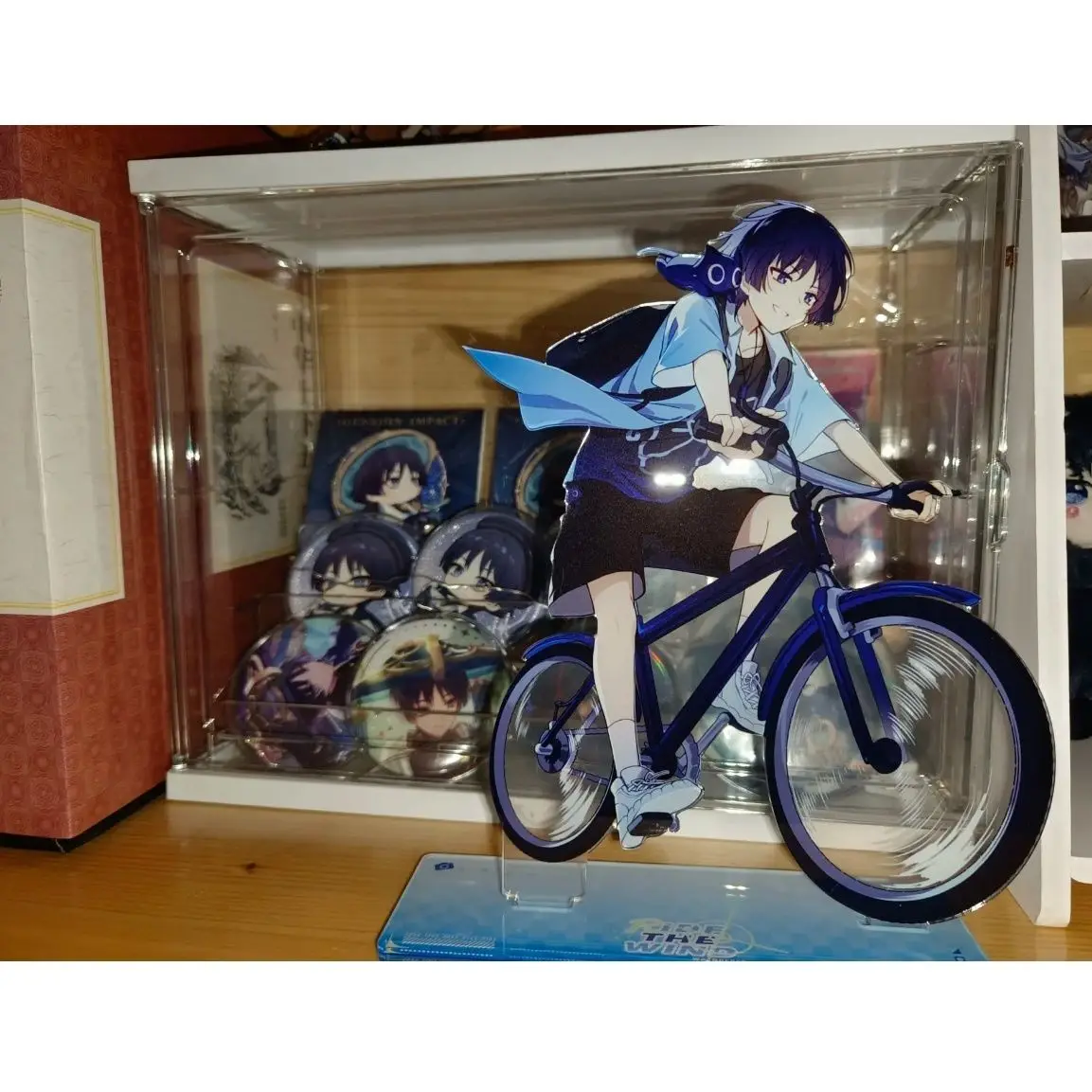 Scaramouche prezent figurki do zabawy stojak akrylowy Model Anime figurka ozdoba akcesoria modele Yuan Shen ozdoby na biurko — zdjęcie 4