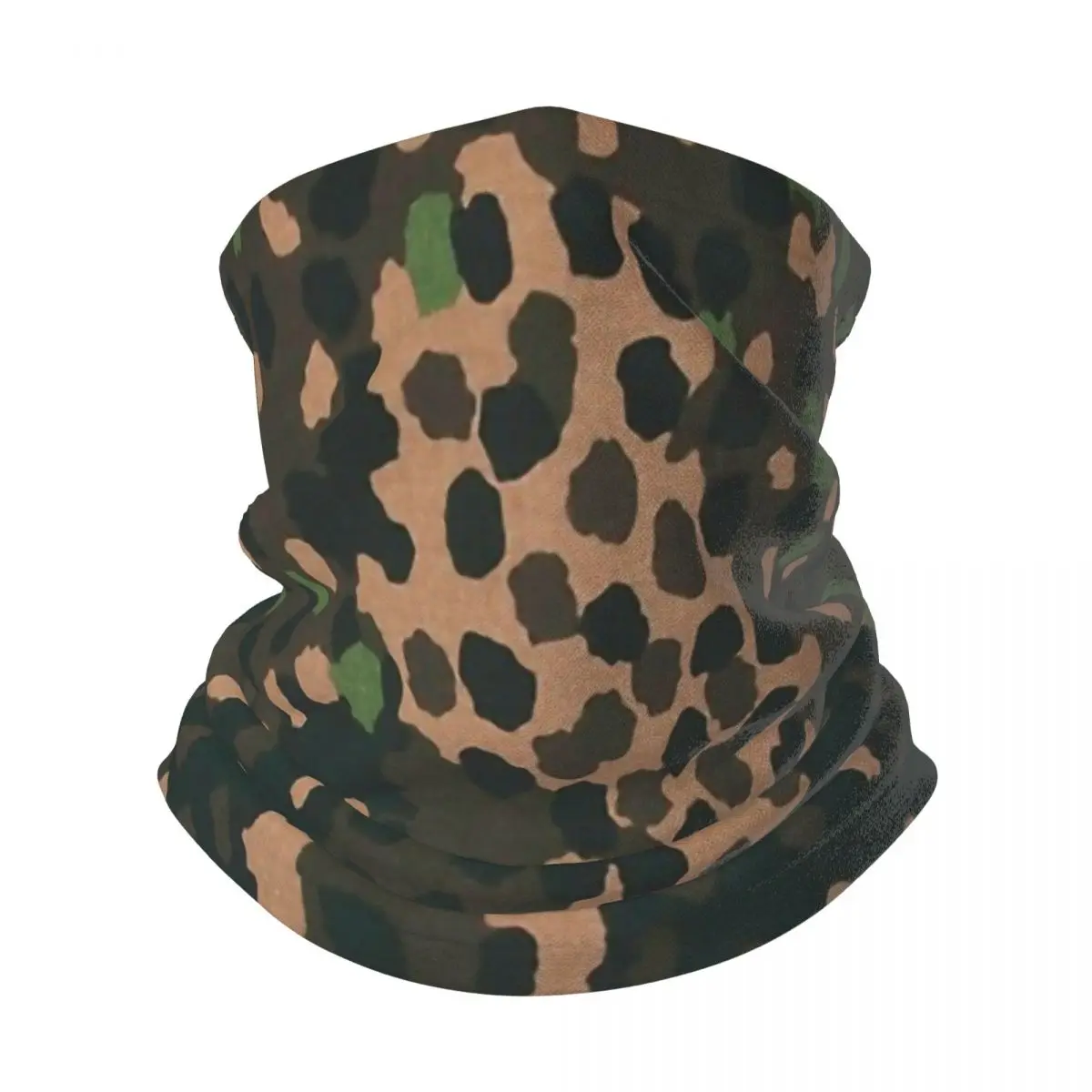 Pea dot Camo ผ้าพันคอลายพรางกองทัพอบอุ่นสำหรับทุกเพศคอปกแบบพันหัวฤดูหนาว