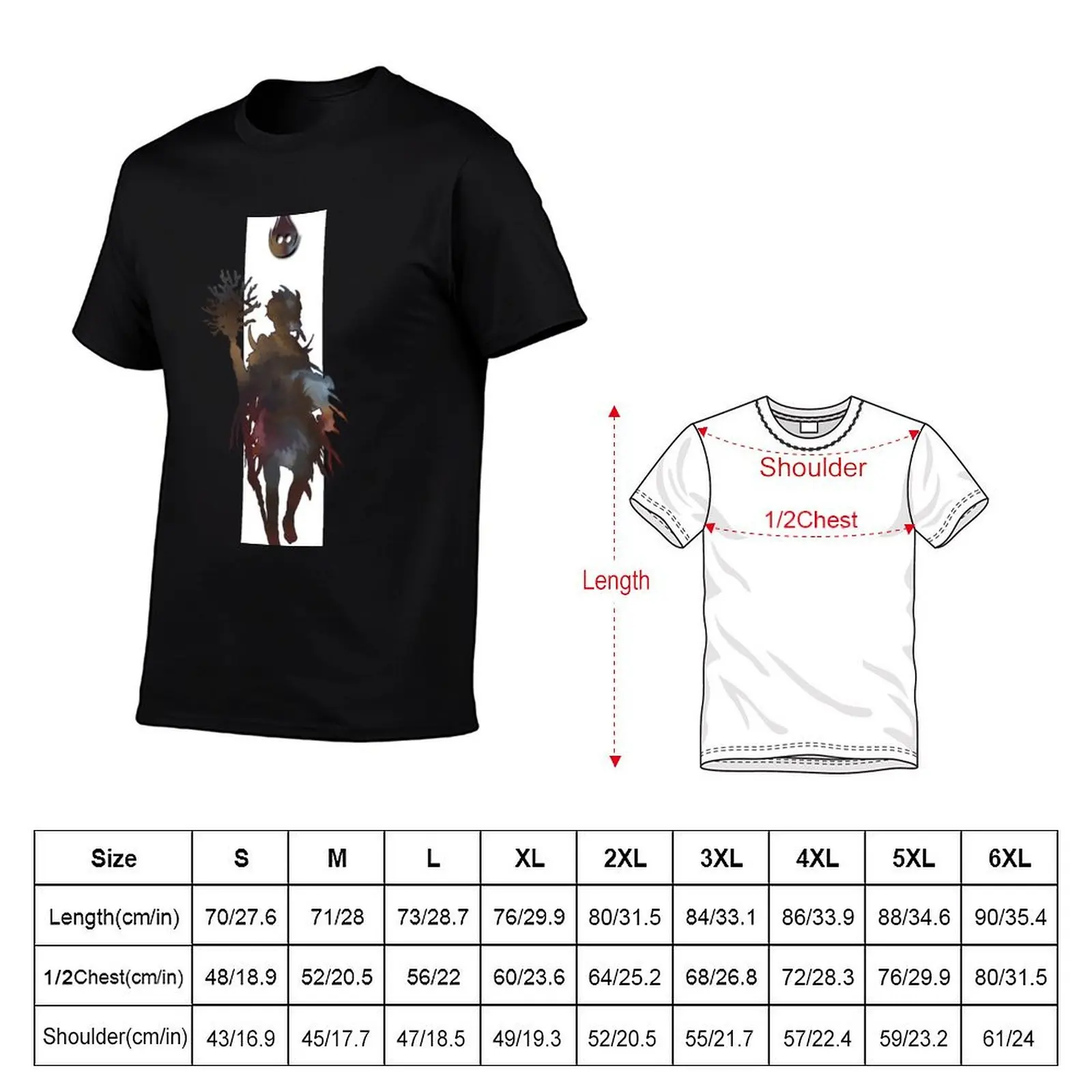 (Gloomhaven) Deathwalker shirts T-Shirt men cotton percent g 100 for Frosthaven man shirt man Class t t for