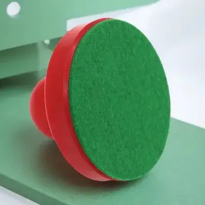 

2pcs 96Mm Air Hockey Paddles Replacement For Table Red Pushers Set Sliders Kit Hockey Handles Sports Equipment